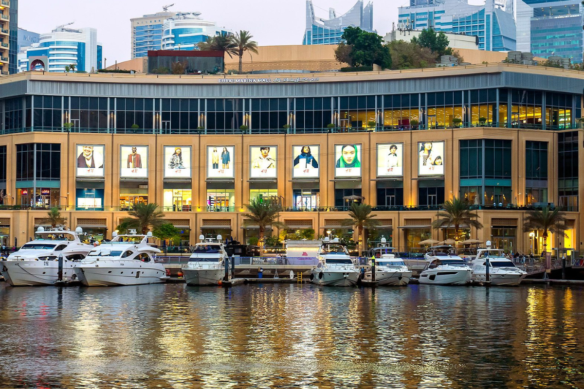 تاريخ دبي مارينا مول